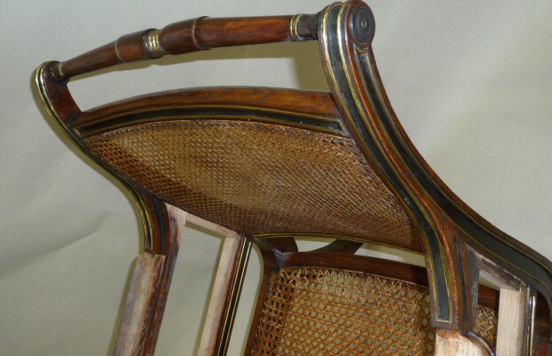 Regency Oak Library Chair